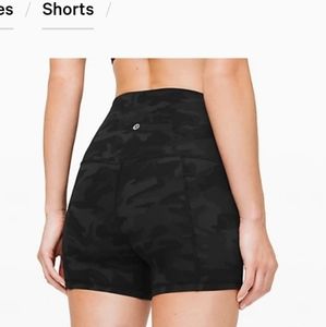 Lululemon camo shorts